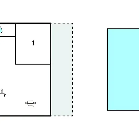 1 Bedroom Gorgeous In Appartement