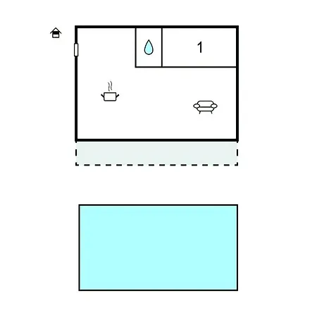 Appartement 1 Bedroom Gorgeous In Makarska